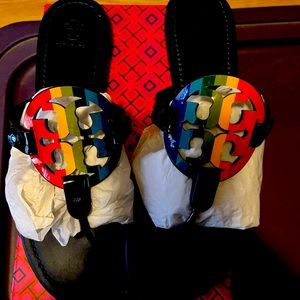 Tory Burch Miller Sandals multi color